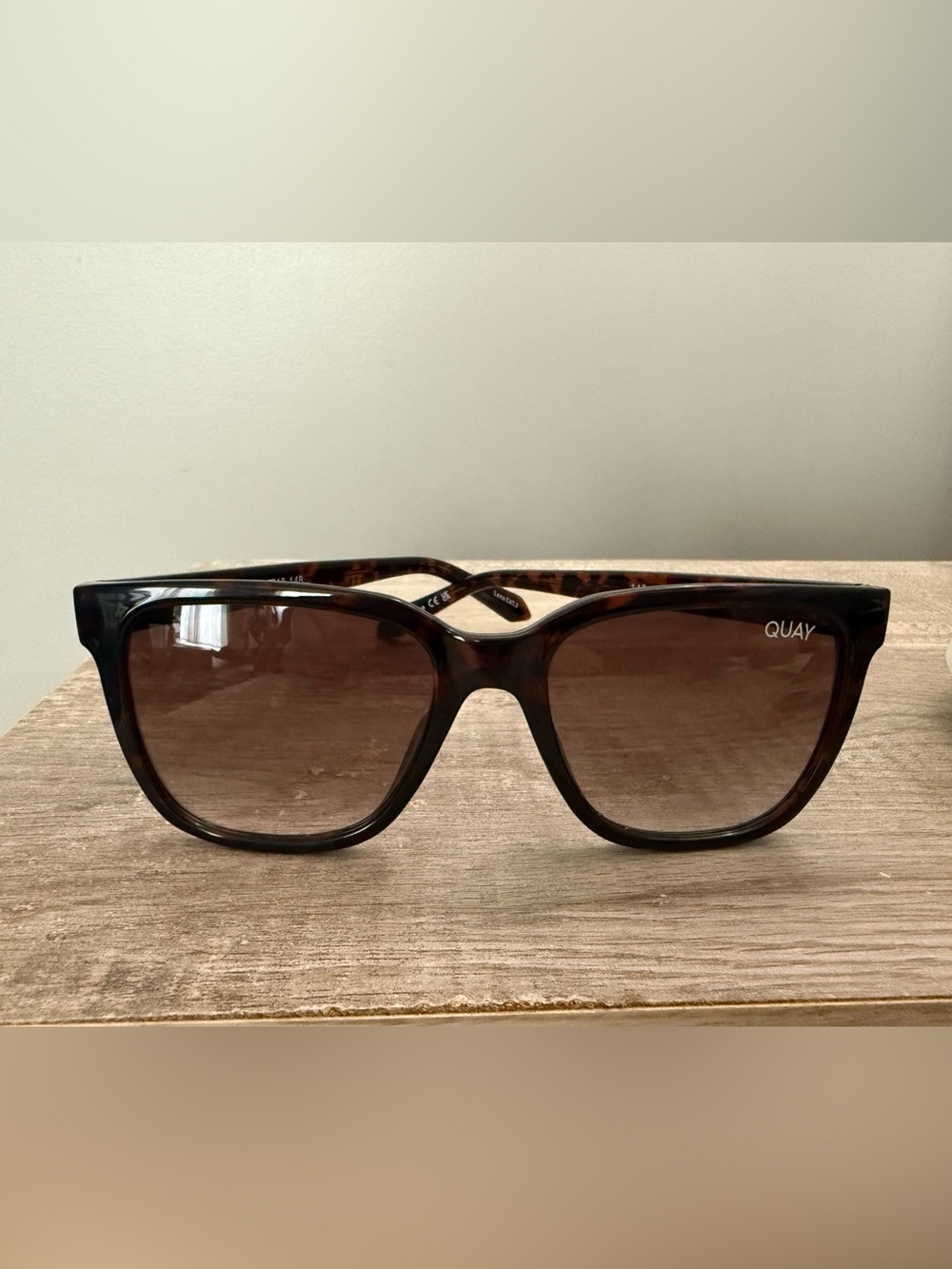 Quay Australia Tortoiseshell Brown Sunglasses Wired 126